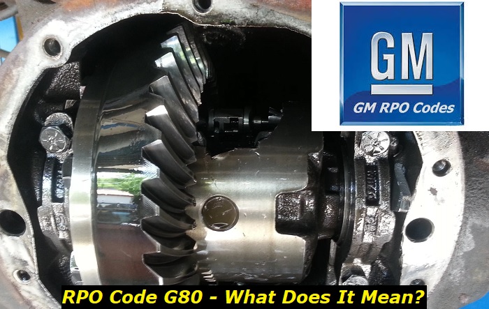 rpo code g80